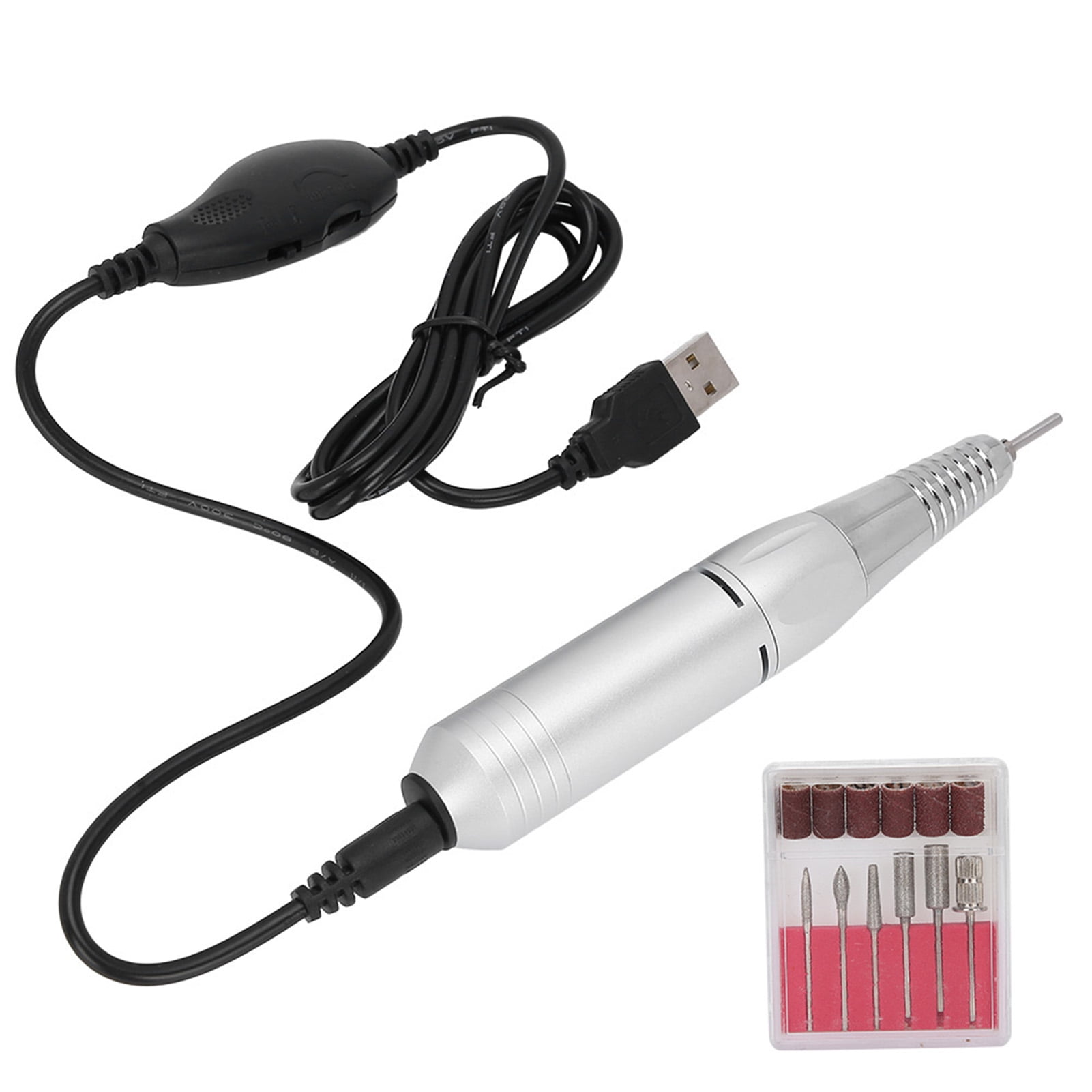 Amazon.com: Electric Nail Drill, DELIFO Portable Professional Nail File  Machine 20000rpm Manicure Pedicure Acrylic Nails Polishing Shape Tools with  Sanding Bands Brush for Home Salon Manicure Store : Beauty & Personal Care